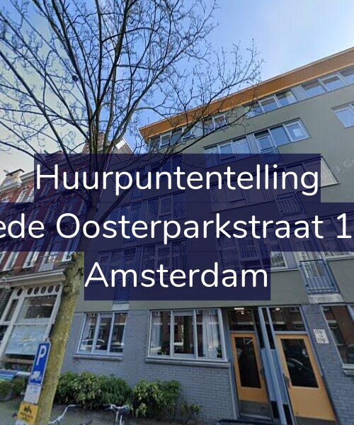 Foto gevel Huurpuntentelling voor Tweede Oosterparkstraat 178-B, Amsterdam