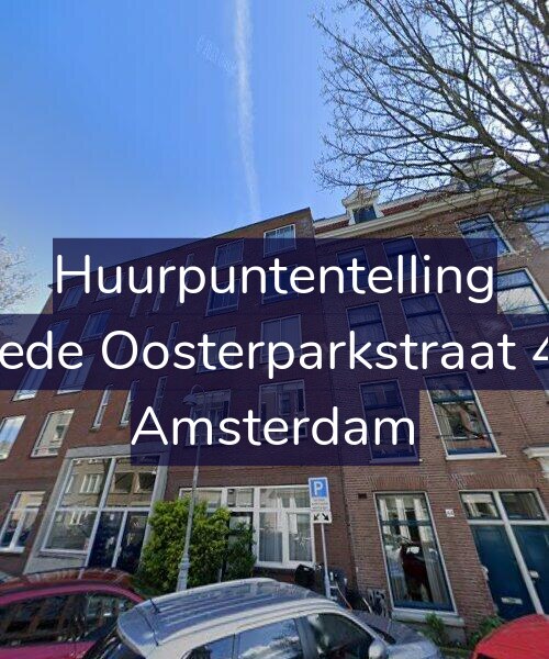 Foto gevel Huurpuntentelling voor Tweede Oosterparkstraat 48-D, Amsterdam