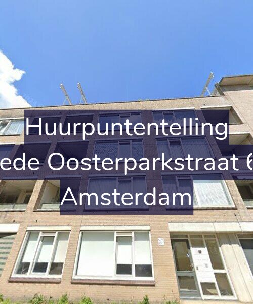 Foto gevel Huurpuntentelling voor Tweede Oosterparkstraat 63-B, Amsterdam