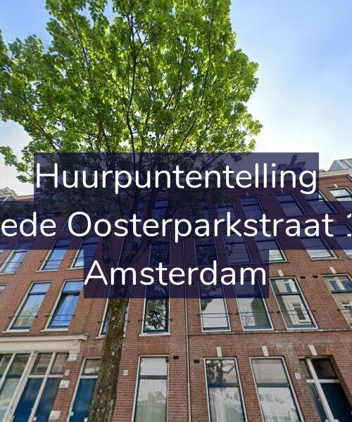 Foto gevel Huurpuntentelling voor Tweede Oosterparkstraat 14-2, Amsterdam
