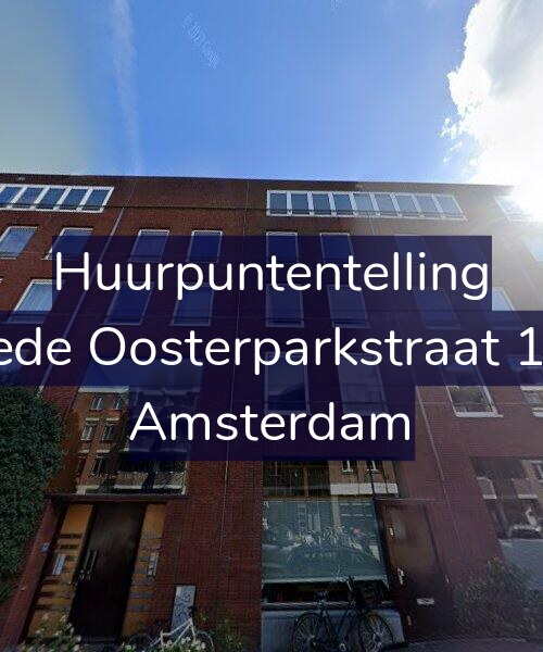 Foto gevel Huurpuntentelling voor Tweede Oosterparkstraat 154-L, Amsterdam