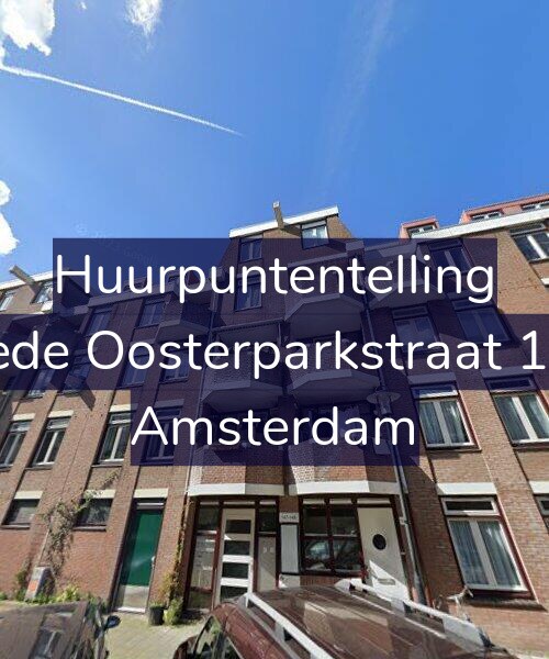 Foto gevel Huurpuntentelling voor Tweede Oosterparkstraat 149-B, Amsterdam