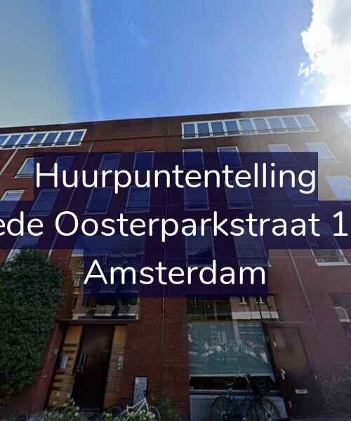Foto gevel Huurpuntentelling voor Tweede Oosterparkstraat 154-A, Amsterdam
