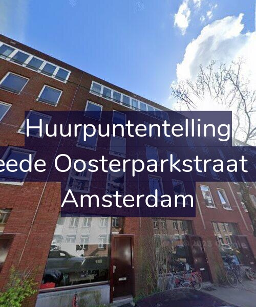 Foto gevel Huurpuntentelling voor Tweede Oosterparkstraat 144, Amsterdam