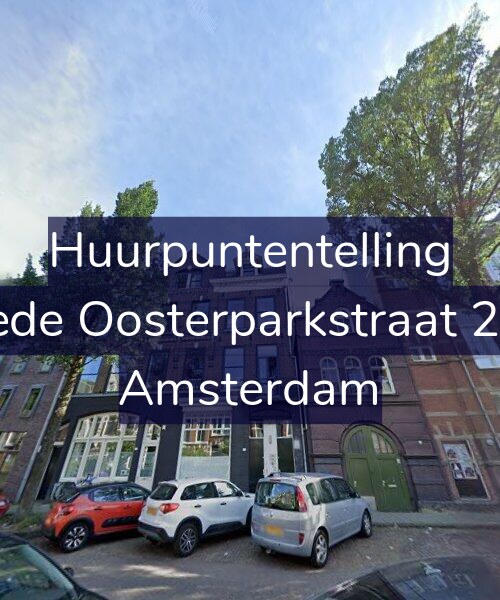 Foto gevel Huurpuntentelling voor Tweede Oosterparkstraat 286-B, Amsterdam