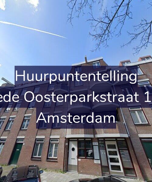 Foto gevel Huurpuntentelling voor Tweede Oosterparkstraat 185-B, Amsterdam