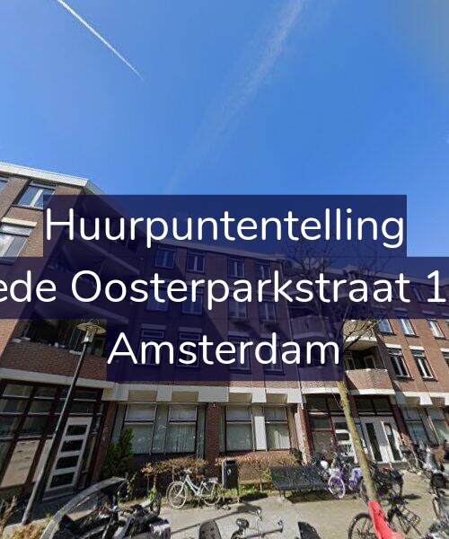 Foto gevel Huurpuntentelling voor Tweede Oosterparkstraat 165-B, Amsterdam