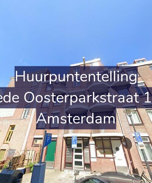 Foto gevel Huurpuntentelling voor Tweede Oosterparkstraat 135-C, Amsterdam