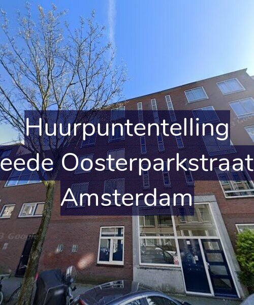 Foto gevel Huurpuntentelling voor Tweede Oosterparkstraat 52, Amsterdam