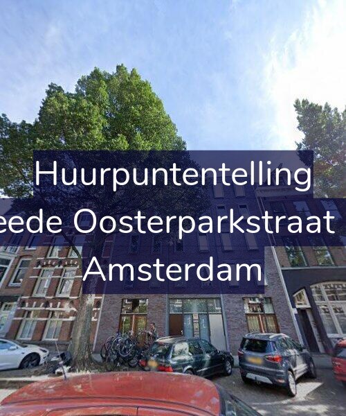 Foto gevel Huurpuntentelling voor Tweede Oosterparkstraat 306, Amsterdam