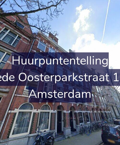 Foto gevel Huurpuntentelling voor Tweede Oosterparkstraat 190-H, Amsterdam