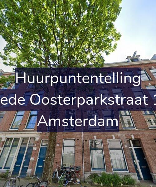 Foto gevel Huurpuntentelling voor Tweede Oosterparkstraat 14-1, Amsterdam