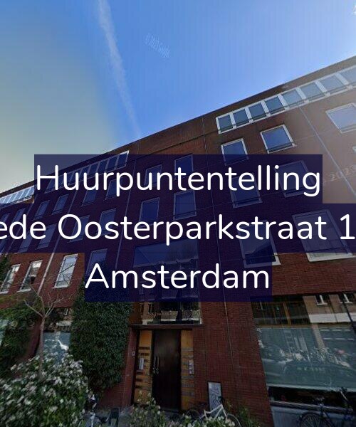 Foto gevel Huurpuntentelling voor Tweede Oosterparkstraat 156-E, Amsterdam