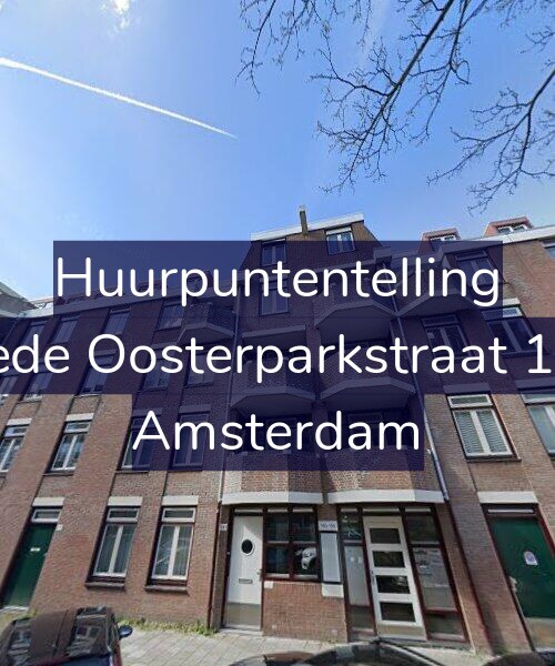 Foto gevel Huurpuntentelling voor Tweede Oosterparkstraat 183-B, Amsterdam