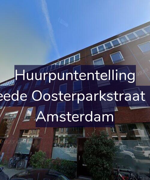 Foto gevel Huurpuntentelling voor Tweede Oosterparkstraat 152, Amsterdam