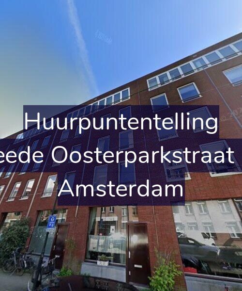 Foto gevel Huurpuntentelling voor Tweede Oosterparkstraat 148, Amsterdam