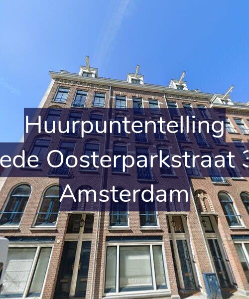 Foto gevel Huurpuntentelling voor Tweede Oosterparkstraat 37-C, Amsterdam