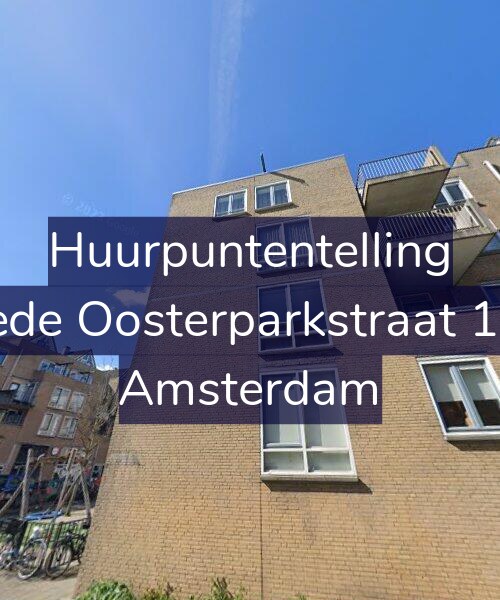Foto gevel Huurpuntentelling voor Tweede Oosterparkstraat 117-A, Amsterdam