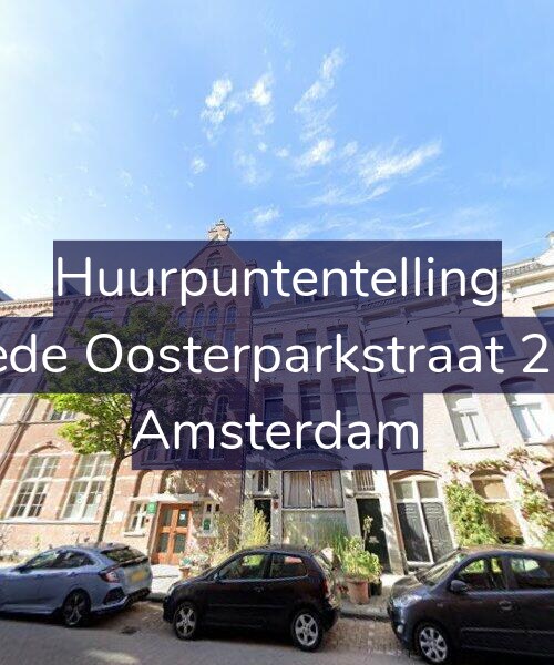 Foto gevel Huurpuntentelling voor Tweede Oosterparkstraat 229-H, Amsterdam