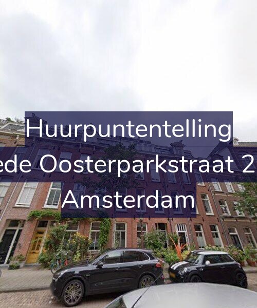 Foto gevel Huurpuntentelling voor Tweede Oosterparkstraat 219-H, Amsterdam