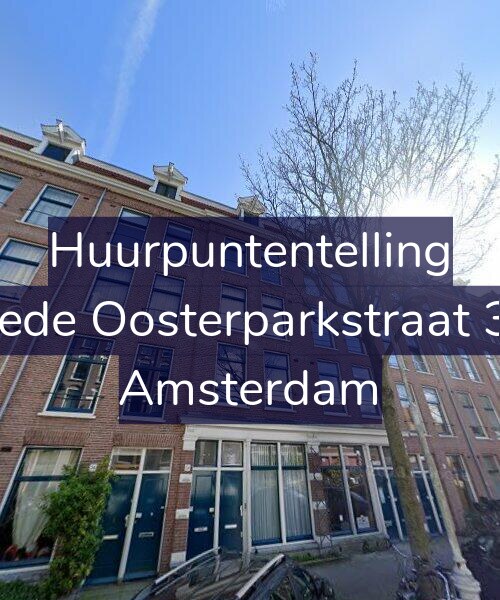 Foto gevel Huurpuntentelling voor Tweede Oosterparkstraat 34-H, Amsterdam