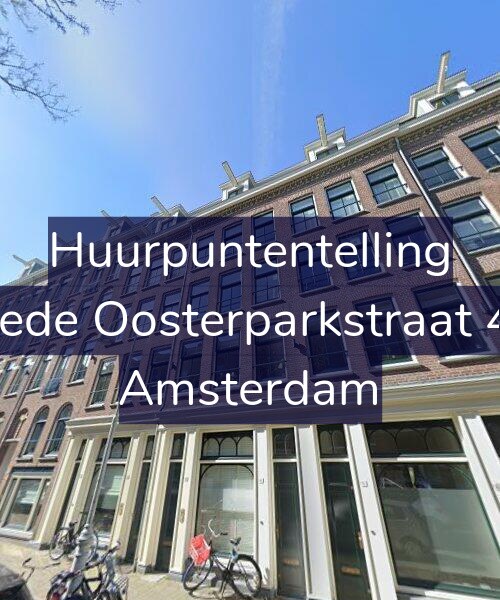 Foto gevel Huurpuntentelling voor Tweede Oosterparkstraat 43-C, Amsterdam