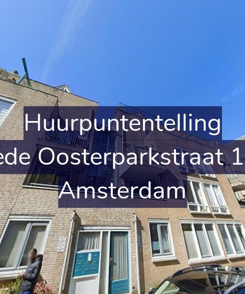 Foto gevel Huurpuntentelling voor Tweede Oosterparkstraat 129-A, Amsterdam