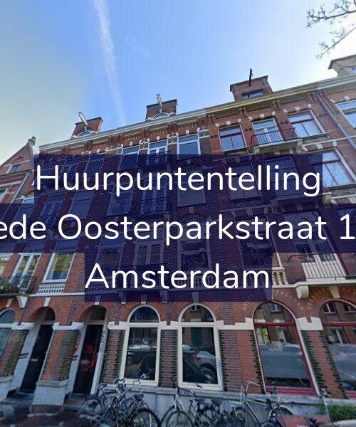 Foto gevel Huurpuntentelling voor Tweede Oosterparkstraat 188-4, Amsterdam