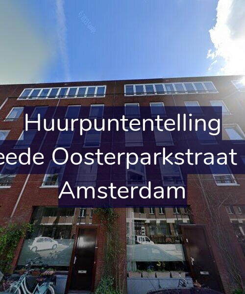 Foto gevel Huurpuntentelling voor Tweede Oosterparkstraat 164, Amsterdam