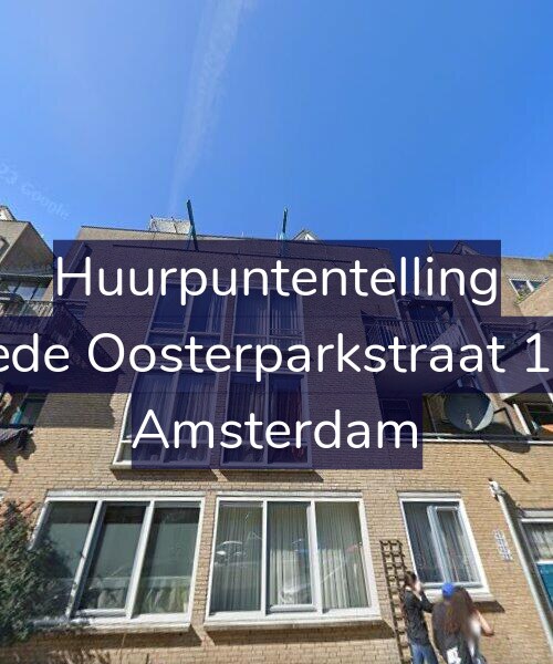 Foto gevel Huurpuntentelling voor Tweede Oosterparkstraat 123-C, Amsterdam