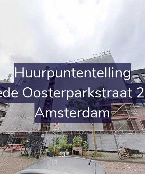 Foto gevel Huurpuntentelling voor Tweede Oosterparkstraat 209-A, Amsterdam