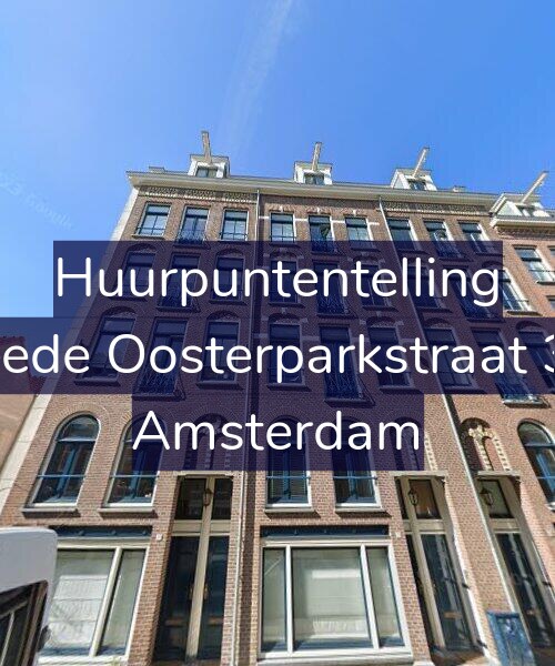 Foto gevel Huurpuntentelling voor Tweede Oosterparkstraat 37-F, Amsterdam