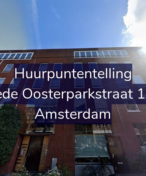 Foto gevel Huurpuntentelling voor Tweede Oosterparkstraat 154-D, Amsterdam
