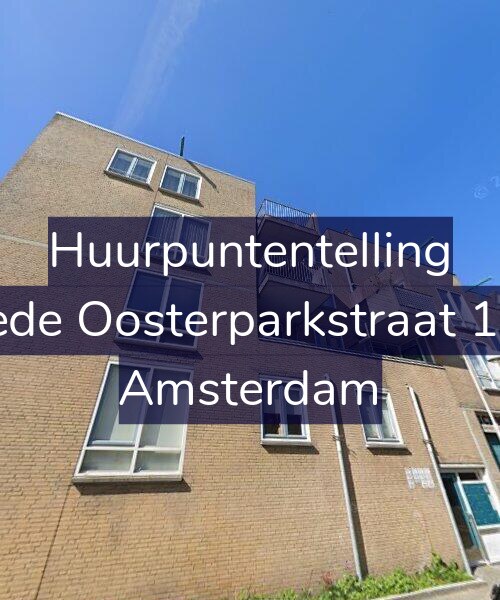 Foto gevel Huurpuntentelling voor Tweede Oosterparkstraat 113-A, Amsterdam