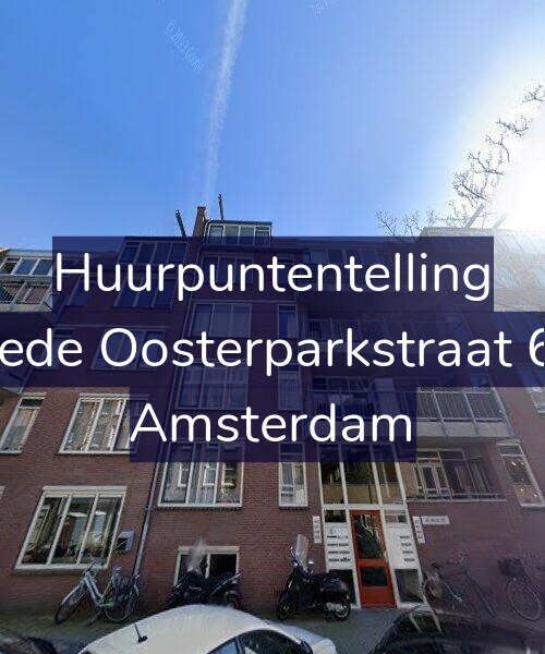 Foto gevel Huurpuntentelling voor Tweede Oosterparkstraat 66-D, Amsterdam