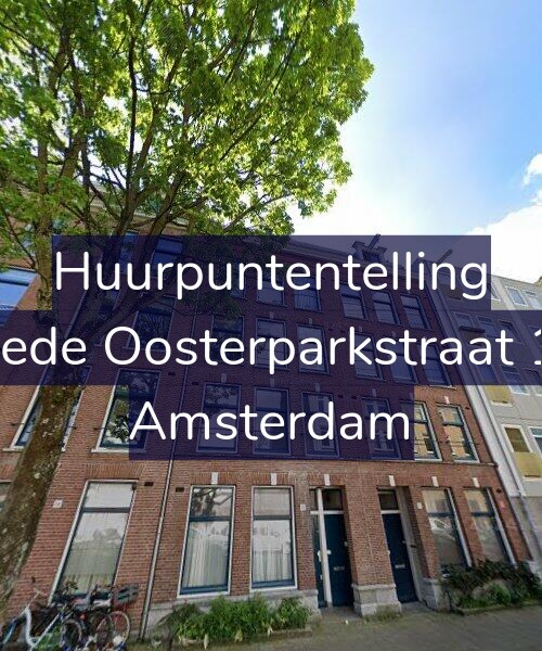 Foto gevel Huurpuntentelling voor Tweede Oosterparkstraat 12-1, Amsterdam