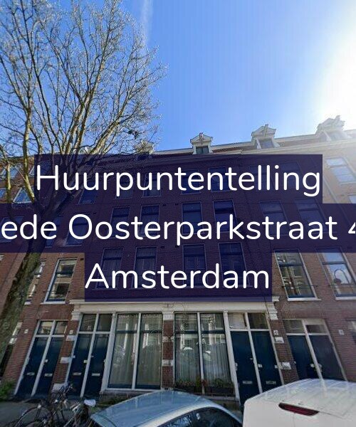 Foto gevel Huurpuntentelling voor Tweede Oosterparkstraat 42-3, Amsterdam