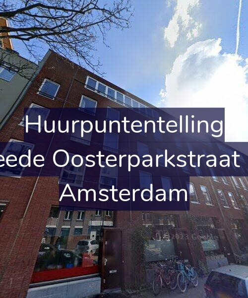 Foto gevel Huurpuntentelling voor Tweede Oosterparkstraat 166, Amsterdam