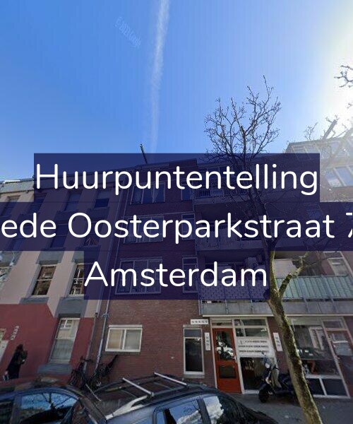 Foto gevel Huurpuntentelling voor Tweede Oosterparkstraat 78-E, Amsterdam