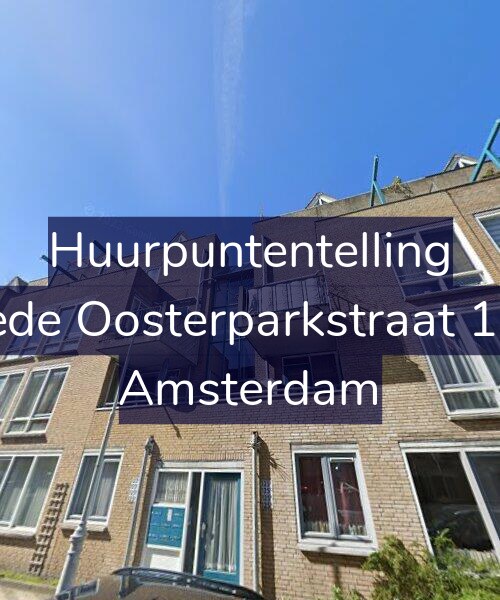 Foto gevel Huurpuntentelling voor Tweede Oosterparkstraat 125-D, Amsterdam