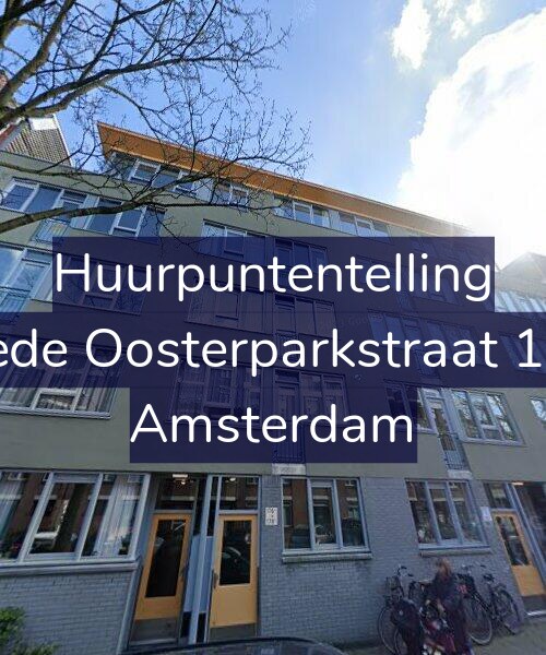 Foto gevel Huurpuntentelling voor Tweede Oosterparkstraat 176-A, Amsterdam