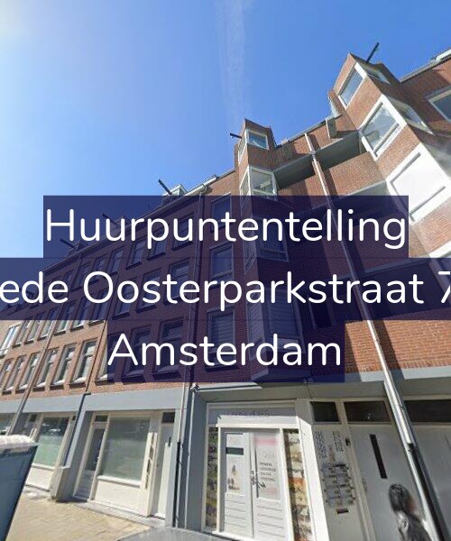 Foto gevel Huurpuntentelling voor Tweede Oosterparkstraat 79-D, Amsterdam