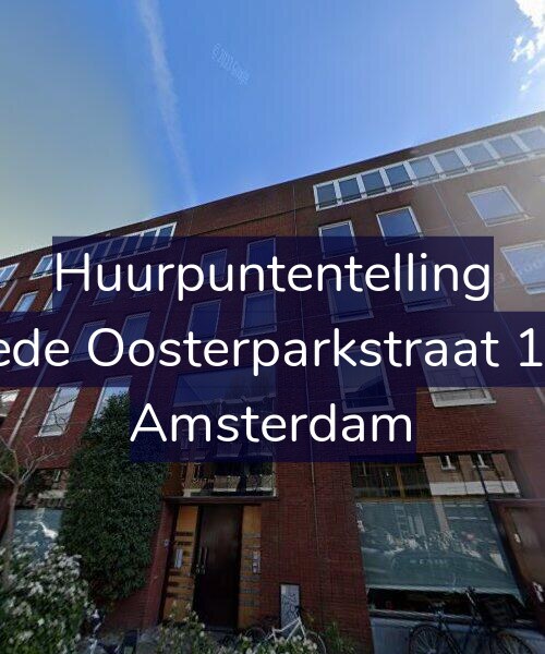 Foto gevel Huurpuntentelling voor Tweede Oosterparkstraat 154-P, Amsterdam