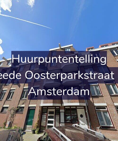 Foto gevel Huurpuntentelling voor Tweede Oosterparkstraat 151, Amsterdam