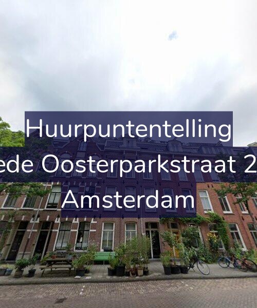 Foto gevel Huurpuntentelling voor Tweede Oosterparkstraat 215-2, Amsterdam