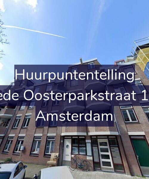 Foto gevel Huurpuntentelling voor Tweede Oosterparkstraat 195-B, Amsterdam