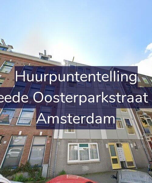 Foto gevel Huurpuntentelling voor Tweede Oosterparkstraat 8-B, Amsterdam