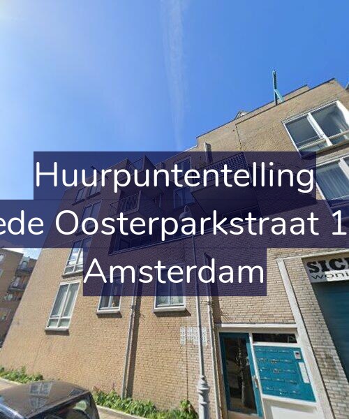 Foto gevel Huurpuntentelling voor Tweede Oosterparkstraat 115-B, Amsterdam