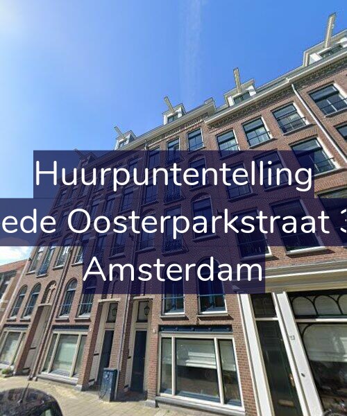 Foto gevel Huurpuntentelling voor Tweede Oosterparkstraat 39-F, Amsterdam