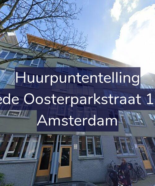 Foto gevel Huurpuntentelling voor Tweede Oosterparkstraat 176-D, Amsterdam